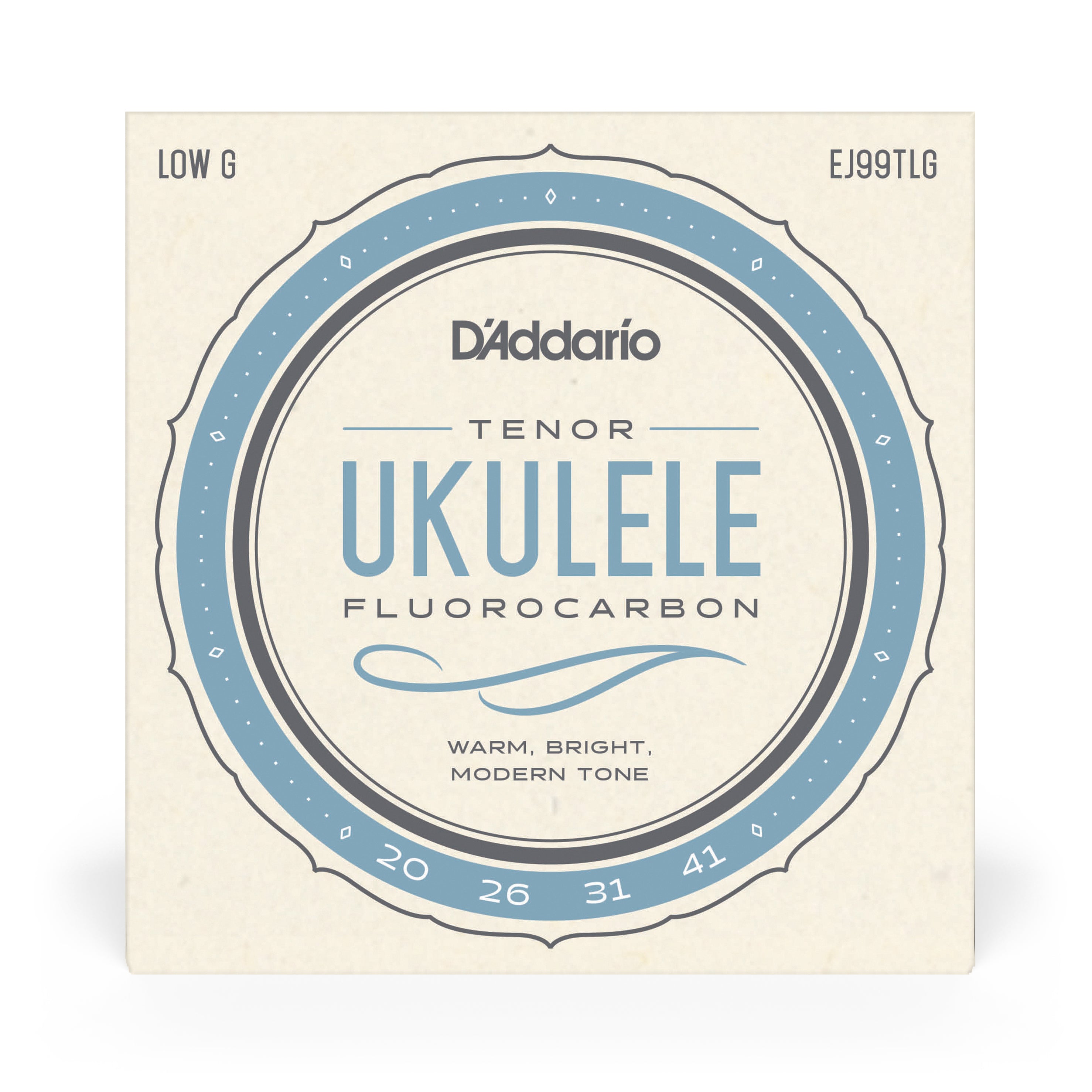 D'Addario EJ99TLG Pro-Arte Carbon Tenor Ukulele Strings for Low G Tuning