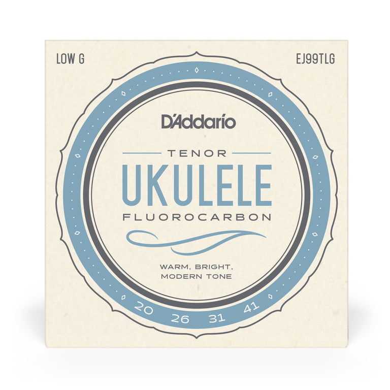 D'Addario EJ99TLG Pro-Arte Carbon Tenor Ukulele Strings for Low G Tuning