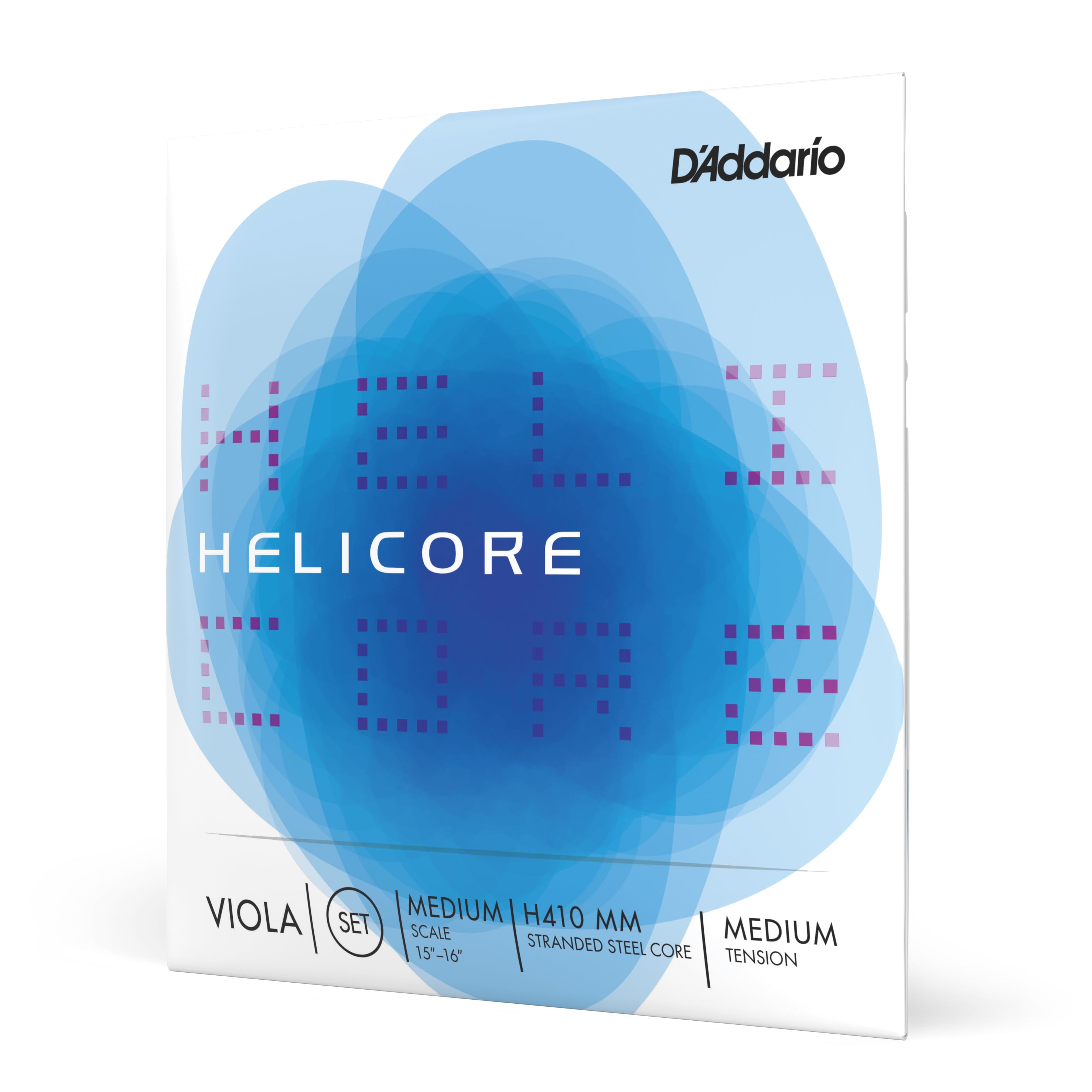 D'Addario H410 Helicore Viola String Set, Medium Scale, Medium Tension