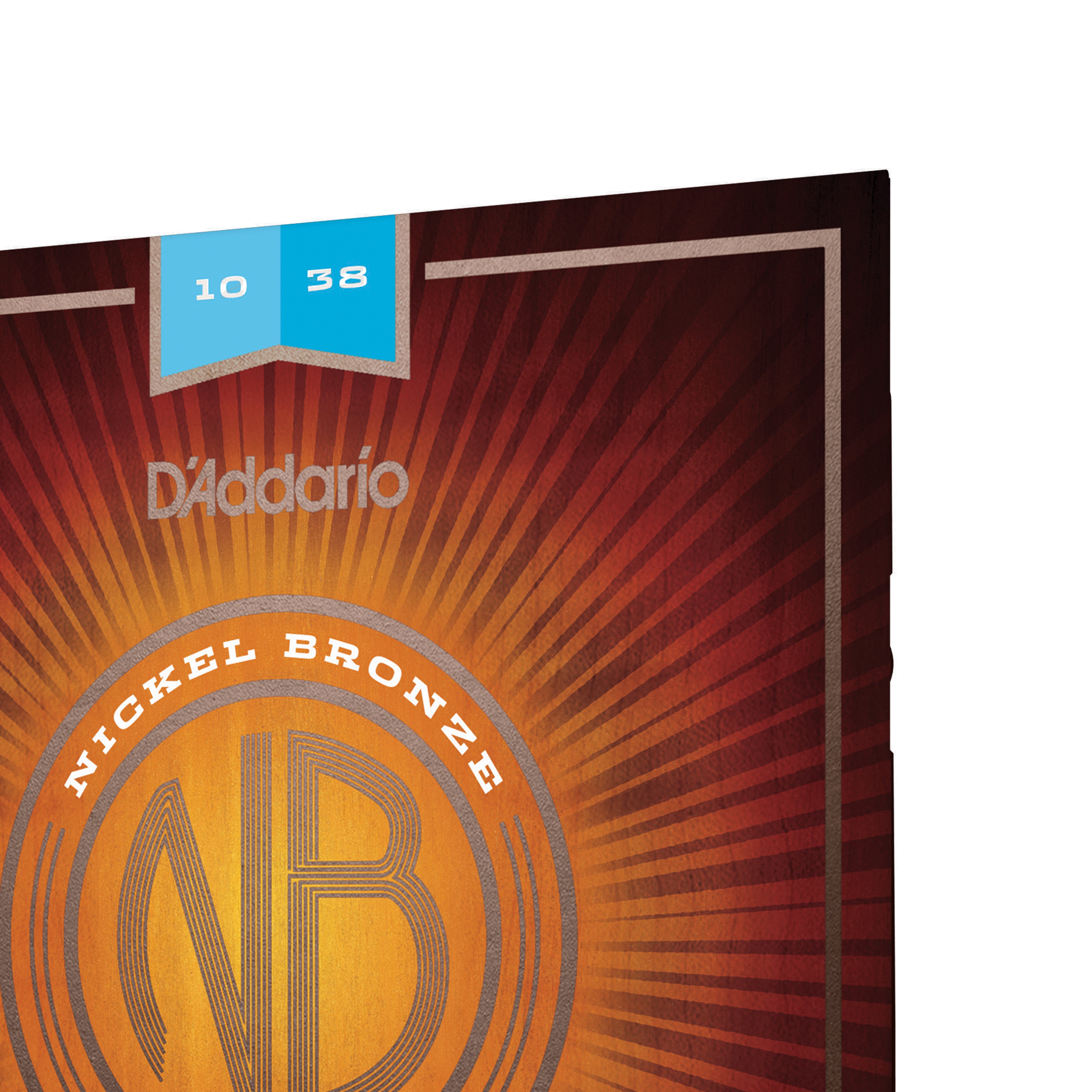 D'Addario Nickel Bronze Acoustic Mandolin Strings, 10-38 Light