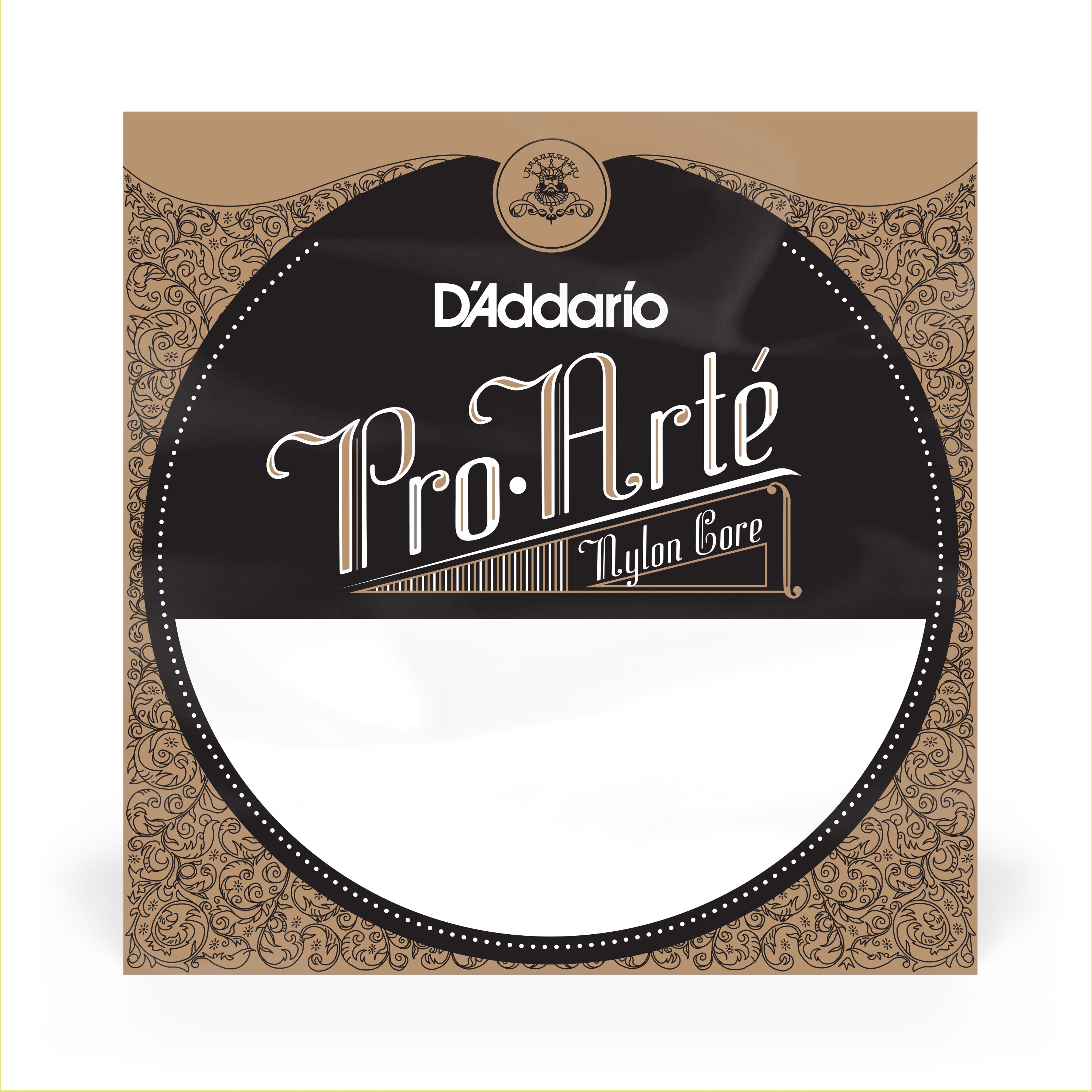 D'Addario NYL024W Pro-Arté Silverplated Wound on Nylon Single String .024