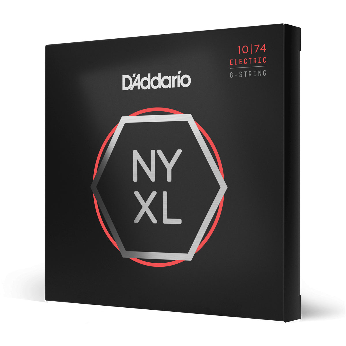 D'Addario NYXL Nickel Wound 8-String 10-74 Electric Guitar