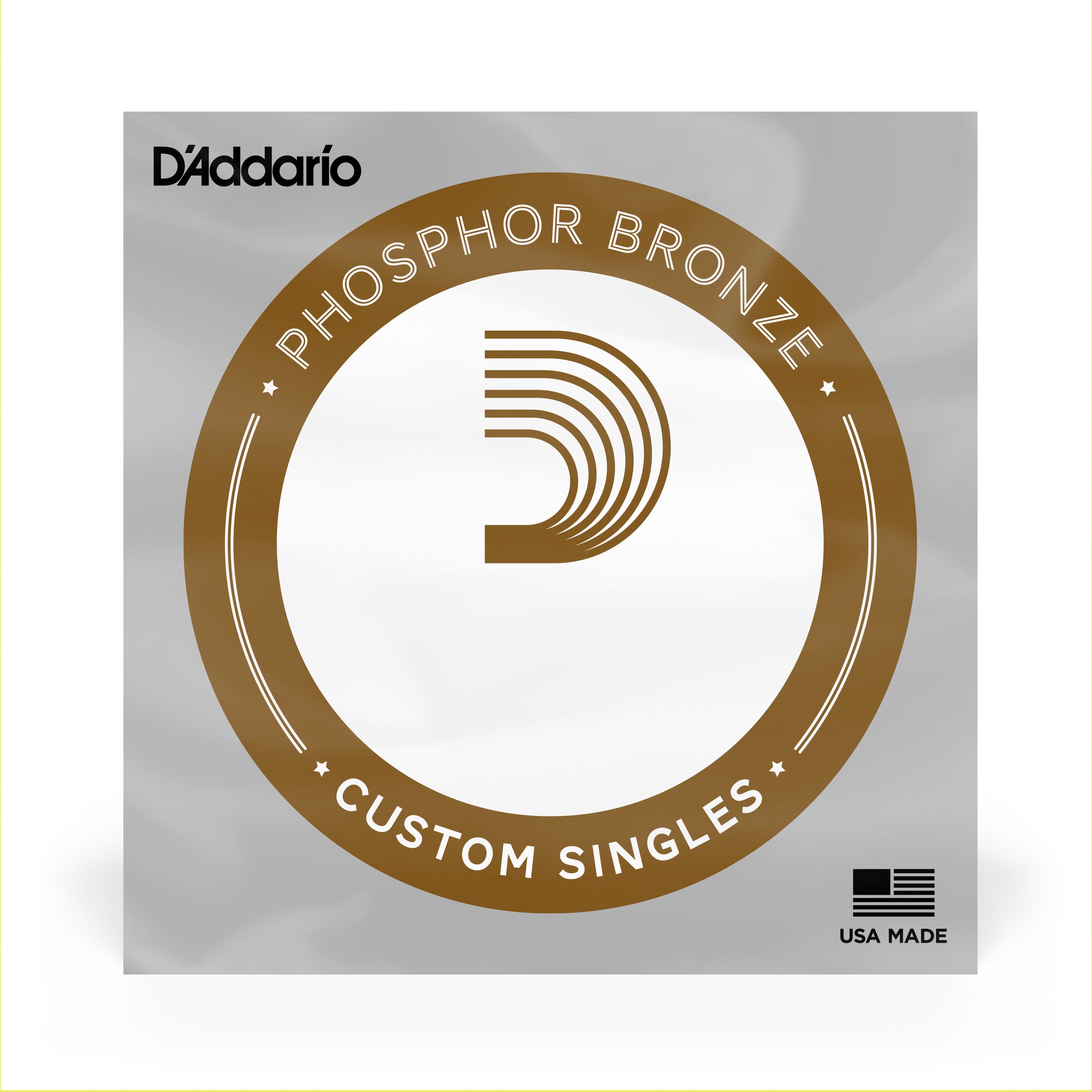 D'Addario Phosphor Bronze 25 (.025