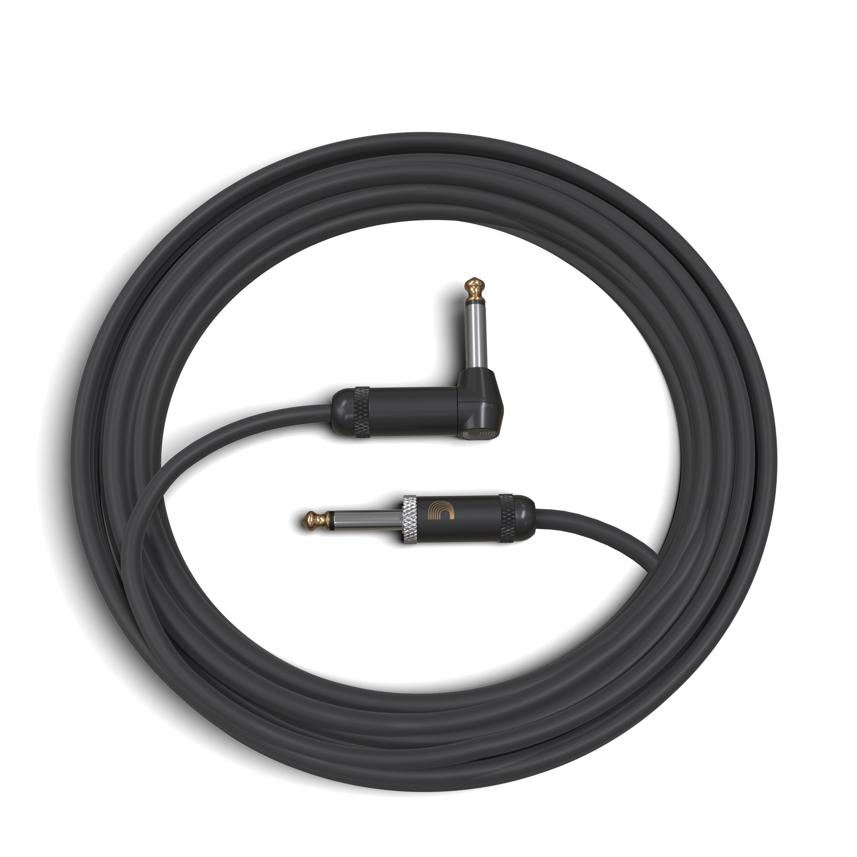 D'Addario American Stage 20ft Guitar & Instrument Cable (Straight-Angled)