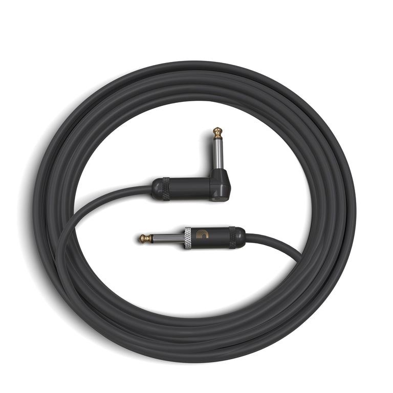 D'Addario American Stage 20ft Guitar & Instrument Cable (Straight-Angled)