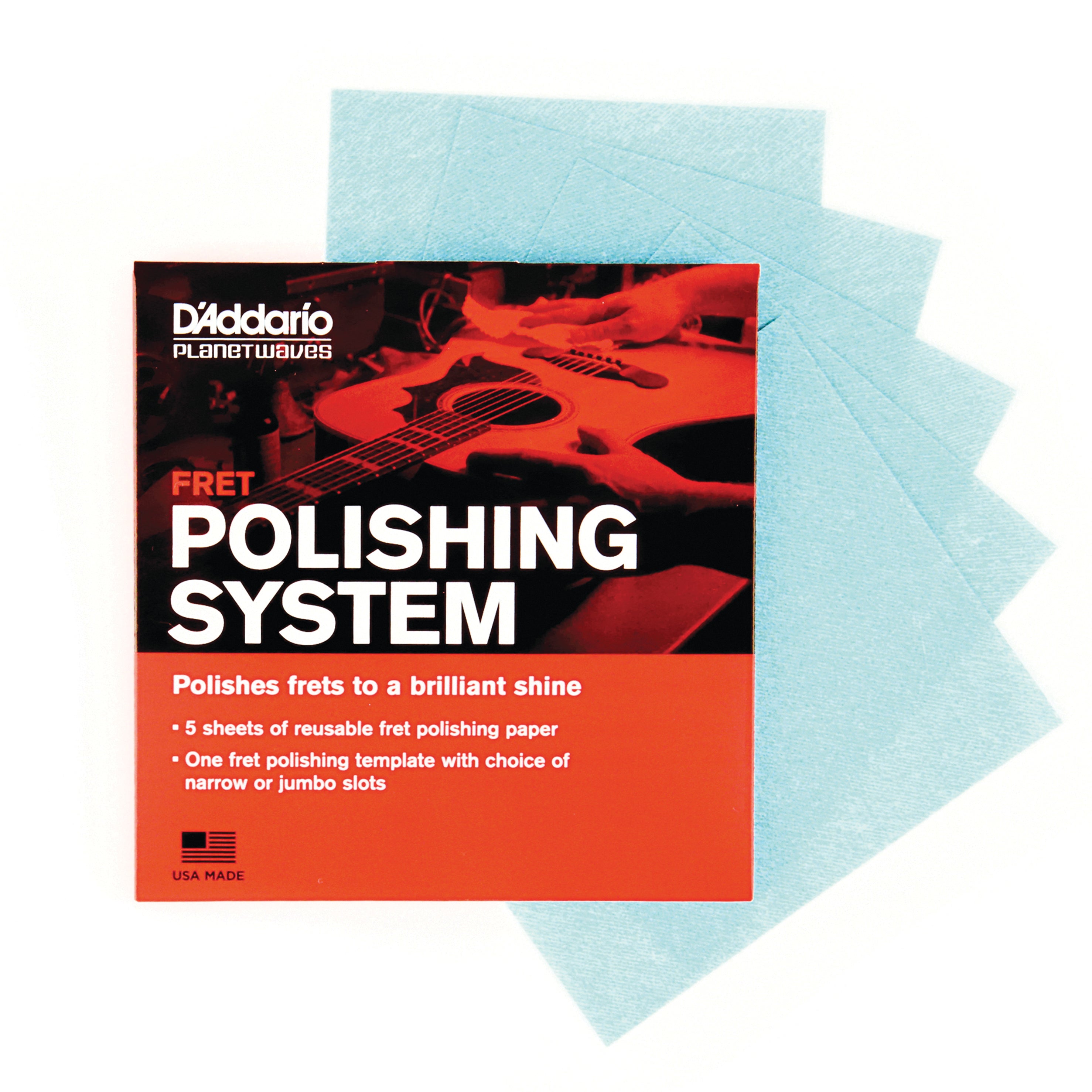 D'Addario Guitar Fret Polishing System
