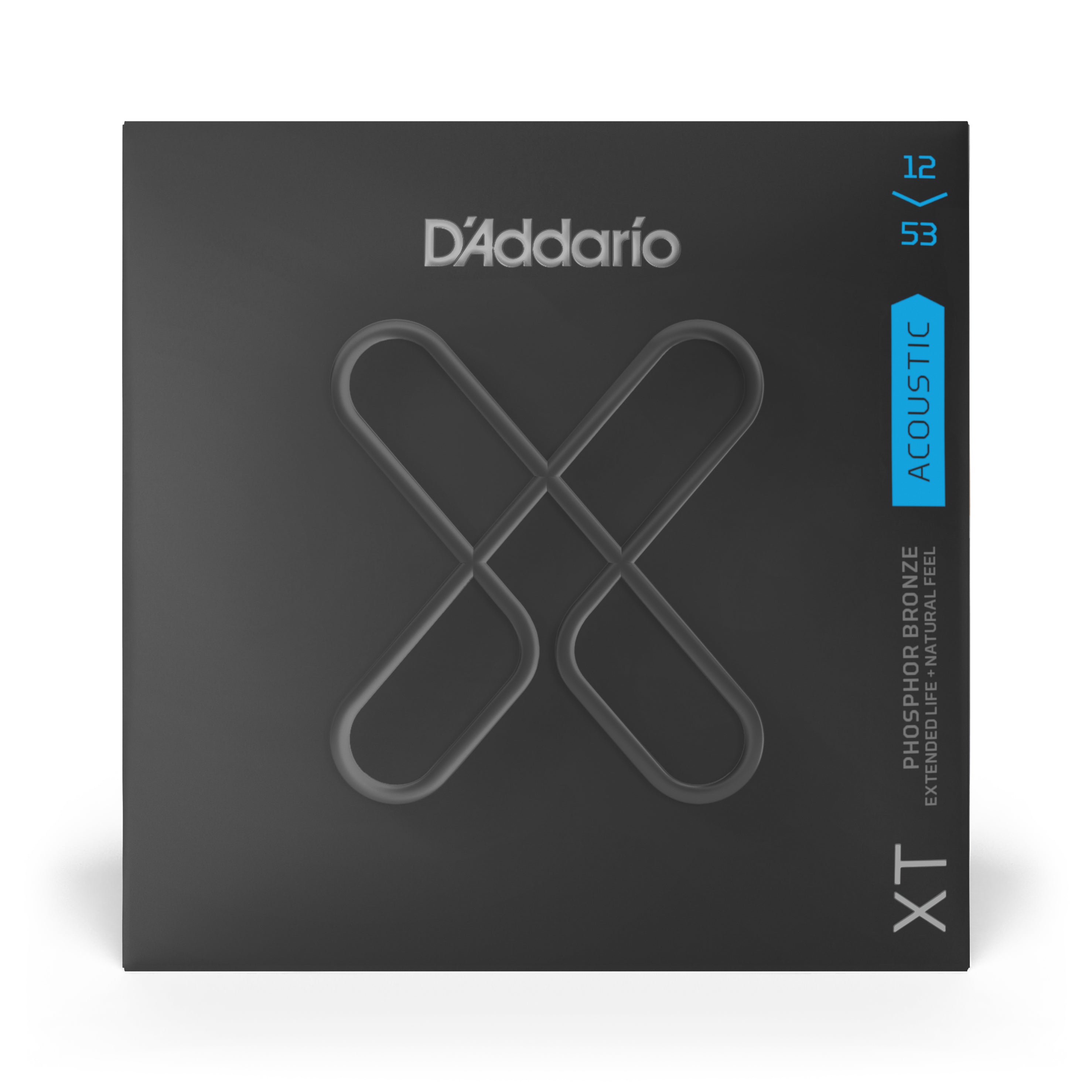 D'Addario XT Phosphor Bronze 12-53 Acoustic Guitar Strings