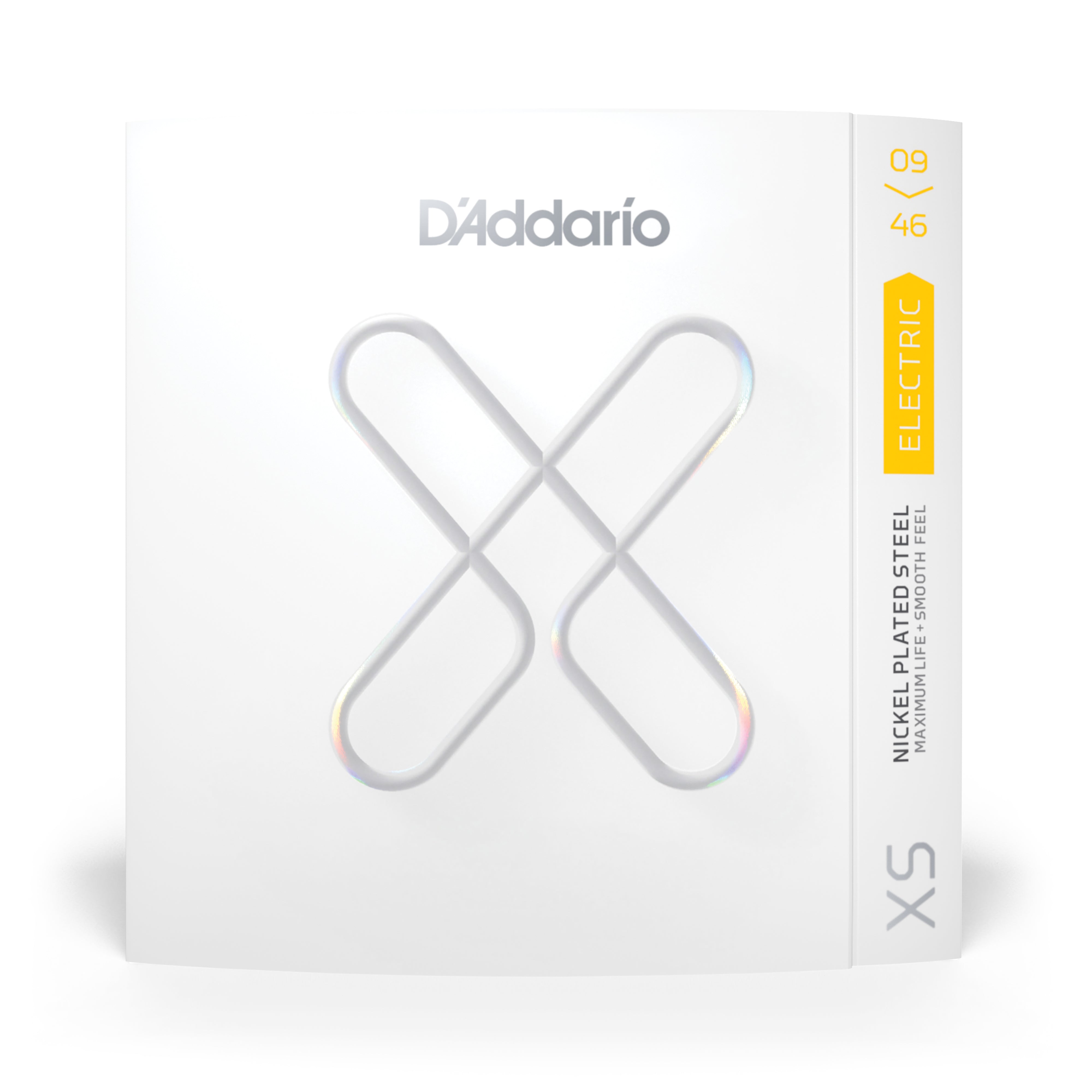 D'Addario XS Coated Nickel Wound 9-46 Electric Guitar Strings, Light Top/Regular Bottom