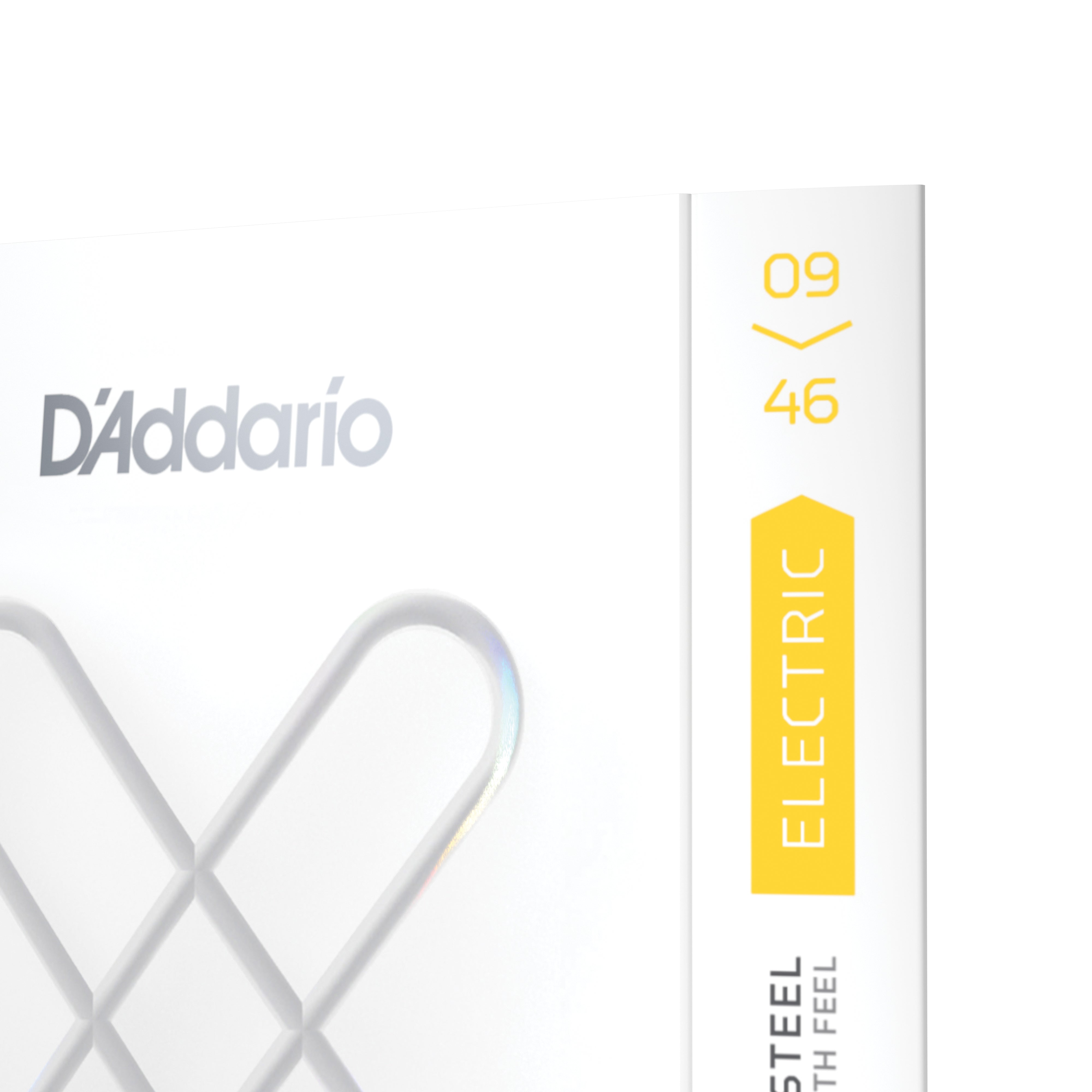 D'Addario XS Coated Nickel Wound 9-46 Electric Guitar Strings, Light Top/Regular Bottom