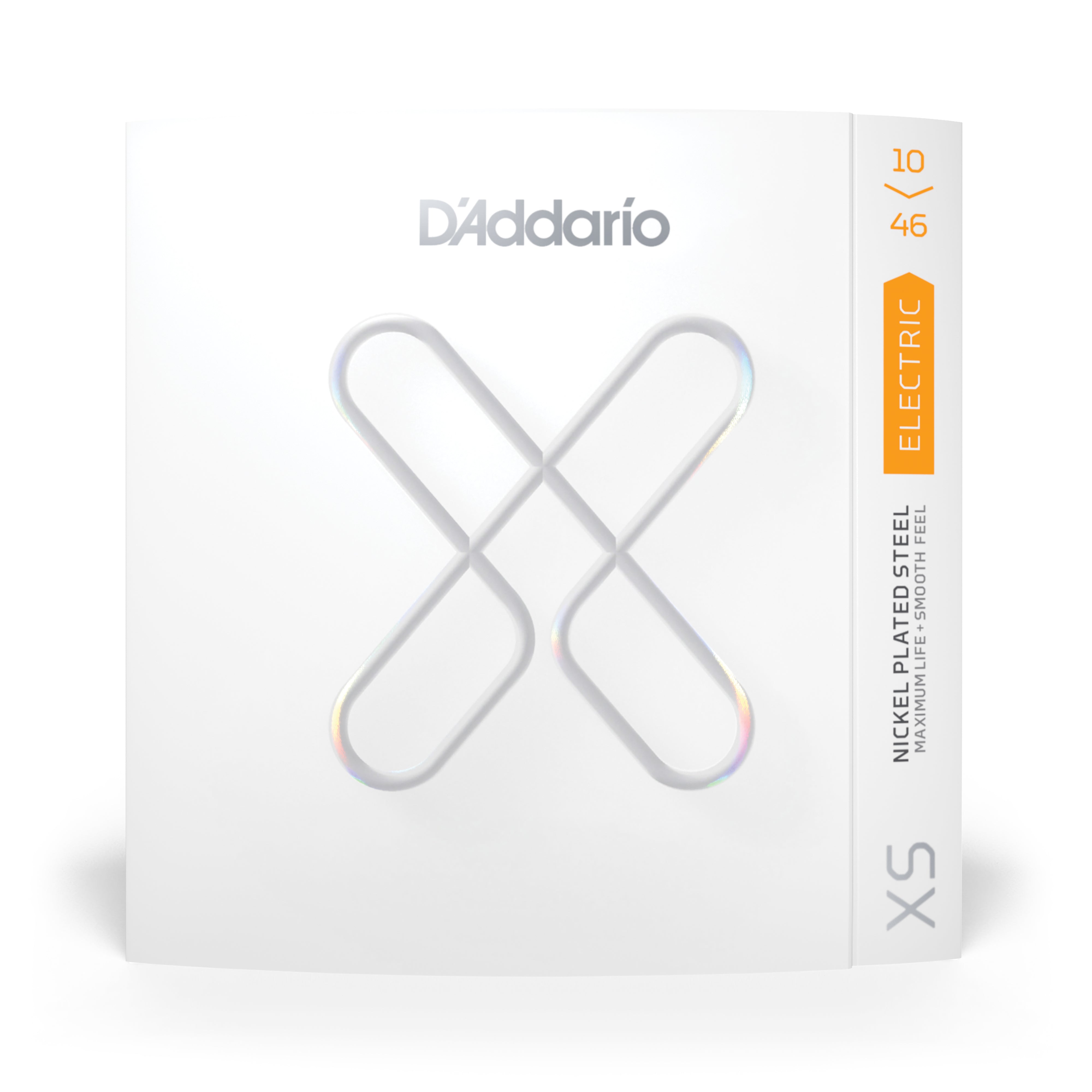 D'Addario XS Coated Nickel Wound 10-46 Electric Guitar Strings, Regular