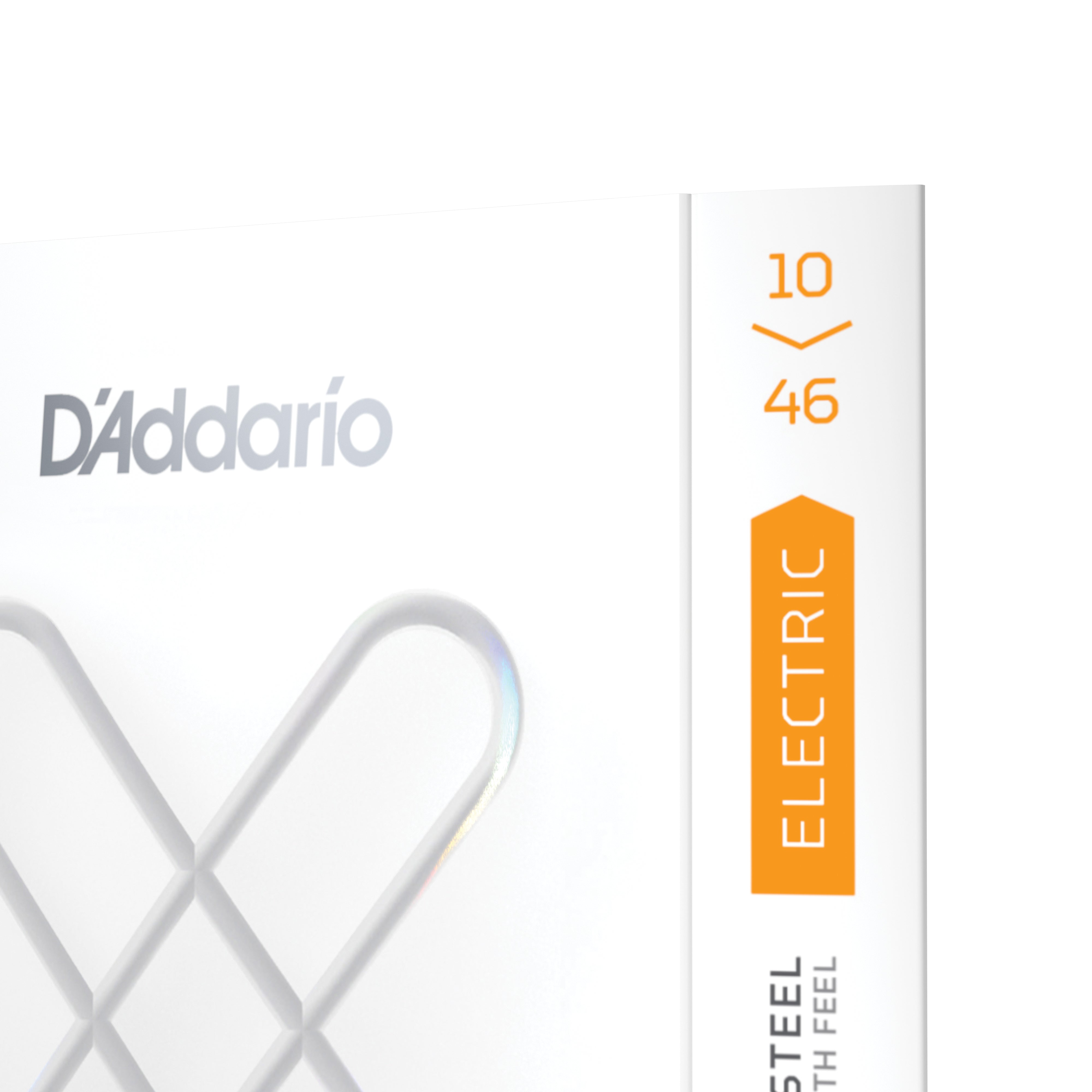 D'Addario XS Coated Nickel Wound 10-46 Electric Guitar Strings, Regular