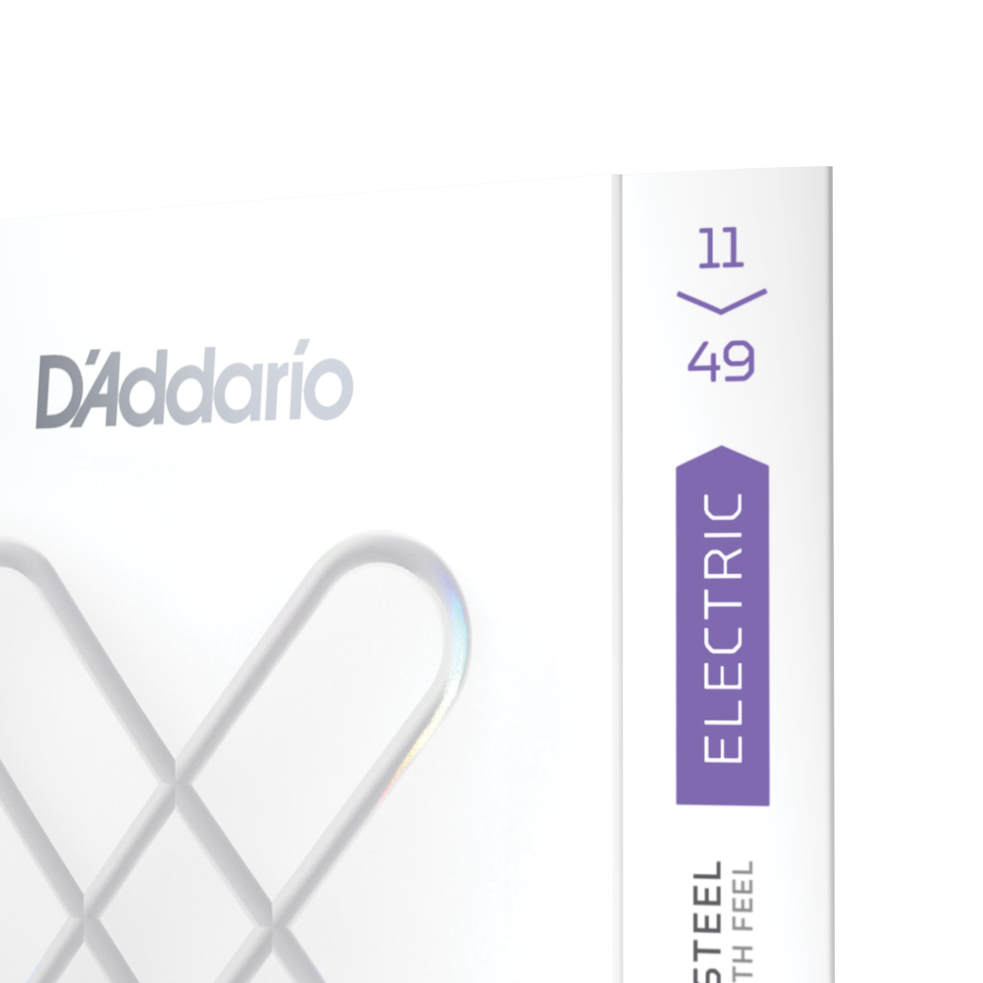 D'Addario XS Coated Nickel Wound 11-49 Electric Guitar Strings, Medium