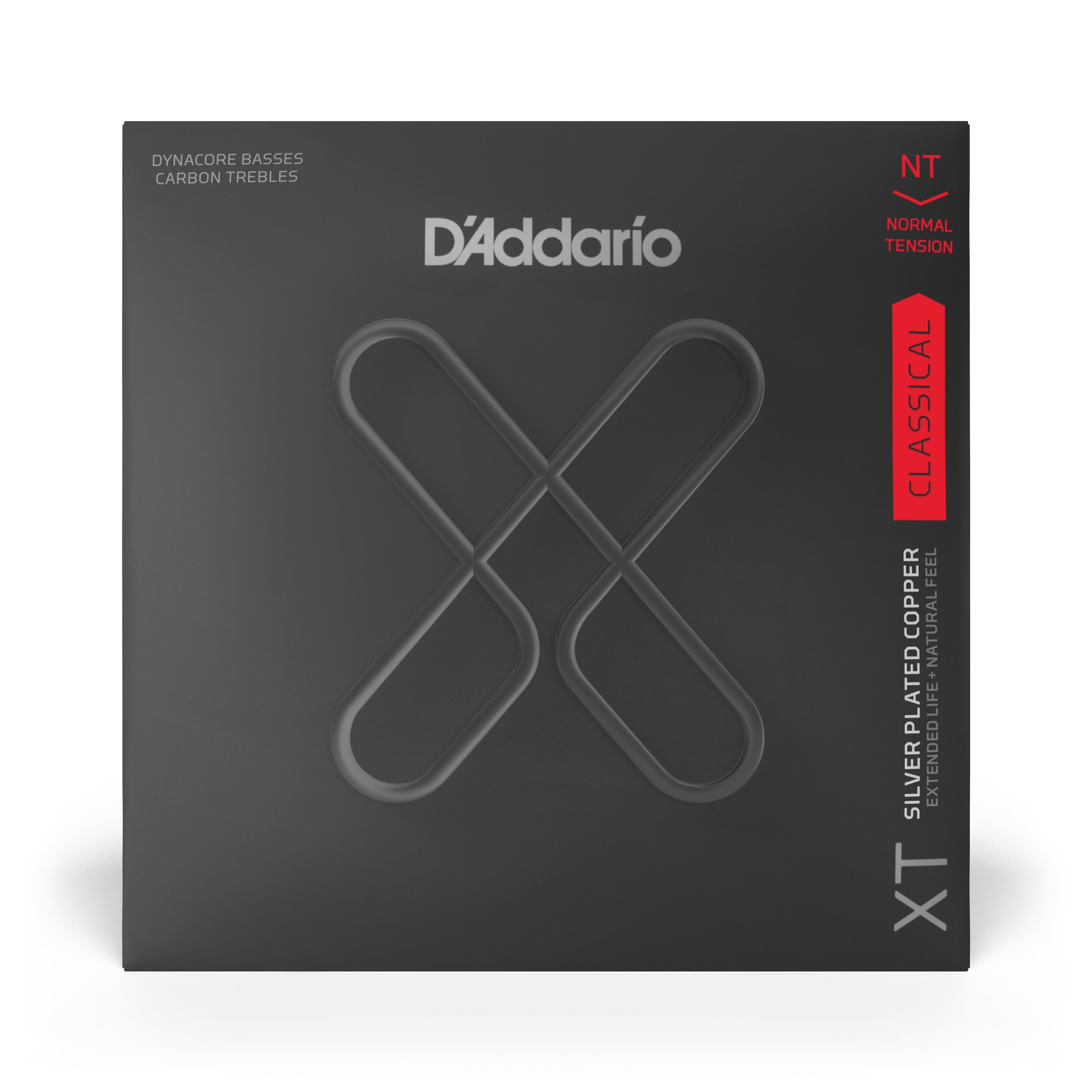 D'Addario XT Dynacore Carbon Classical Guitar Strings, Normal Tension