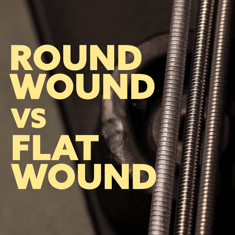 Round Wound Vs. Flat Wound Strings: What Is The Difference?