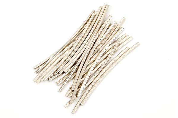 Fender Vintage-Style Guitar Fret Wire, Pre-Cut, Pre-Radiused, 24-Pack