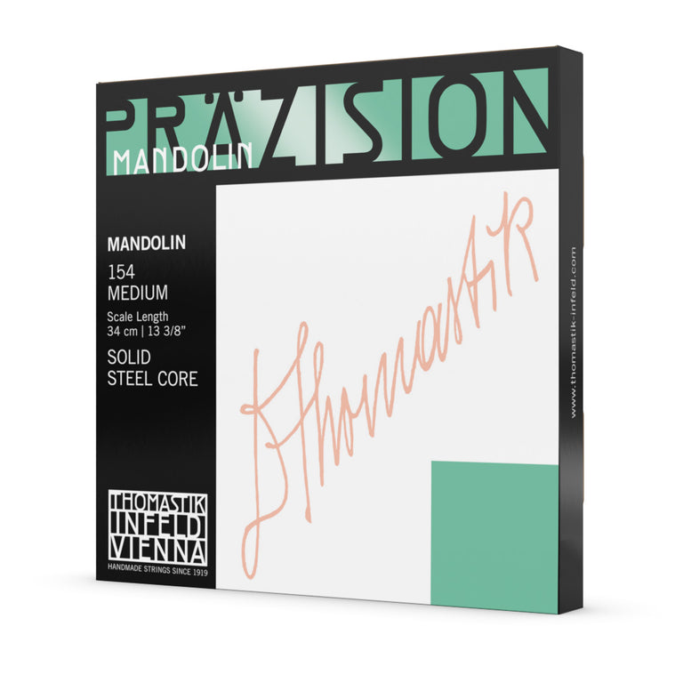 Thomastik-Infeld Precision Flat Wound Mandolin Strings, Loop End, Light