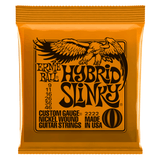 Ernie Ball 2222 Hybrid Slinky 9-46 Electric Guitar Strings, 5-Pack