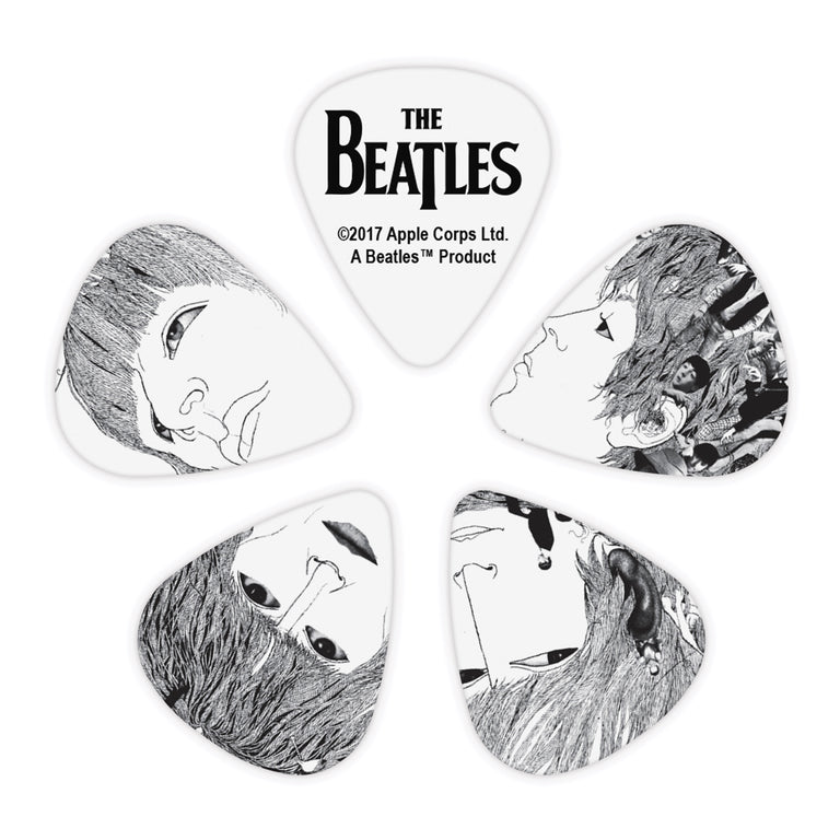 D'Addario The Beatles REVOLVER Signature Heavy Guitar Picks, 10-Pack