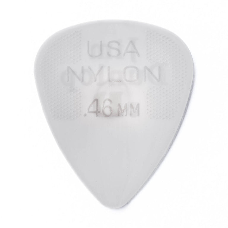 Jim Dunlop Nylon Standard .46mm Guitar Plectrums Player Pack (12-Picks)
