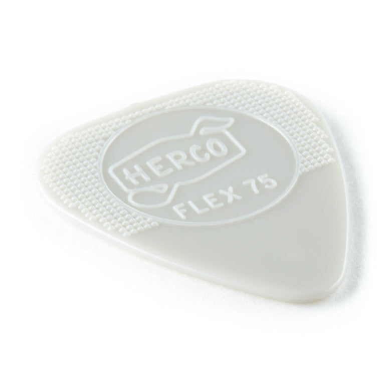 Herco Vintage 70's Flex 75 Holy Grail Plectrum, (6-Pack)