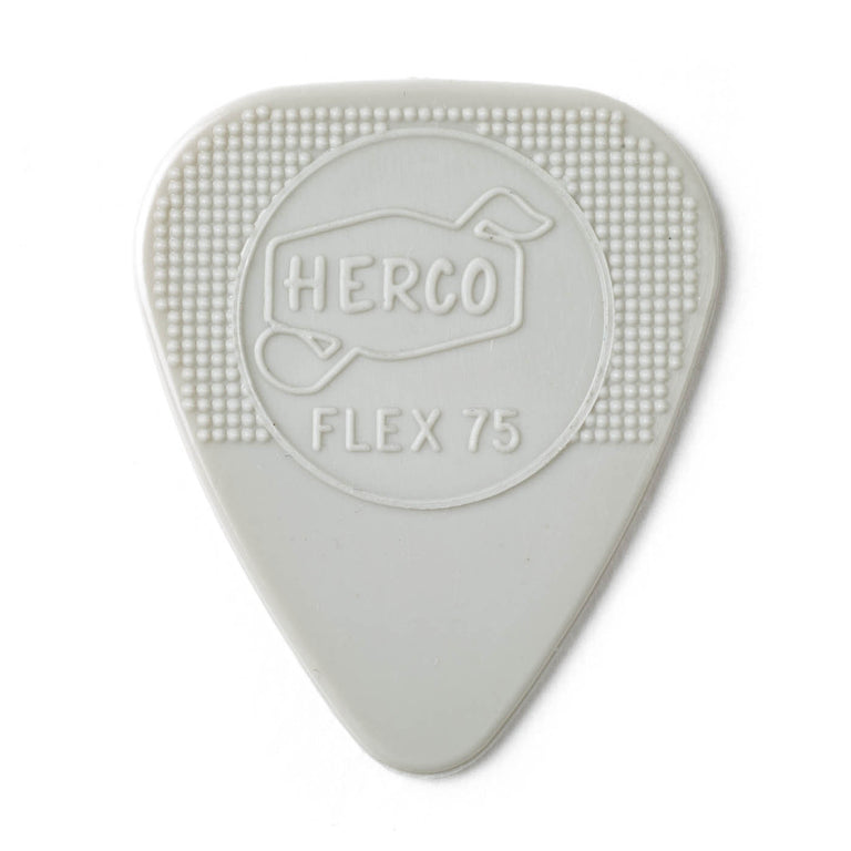 Herco Vintage 70's Flex 75 Holy Grail Plectrum, (6-Pack)