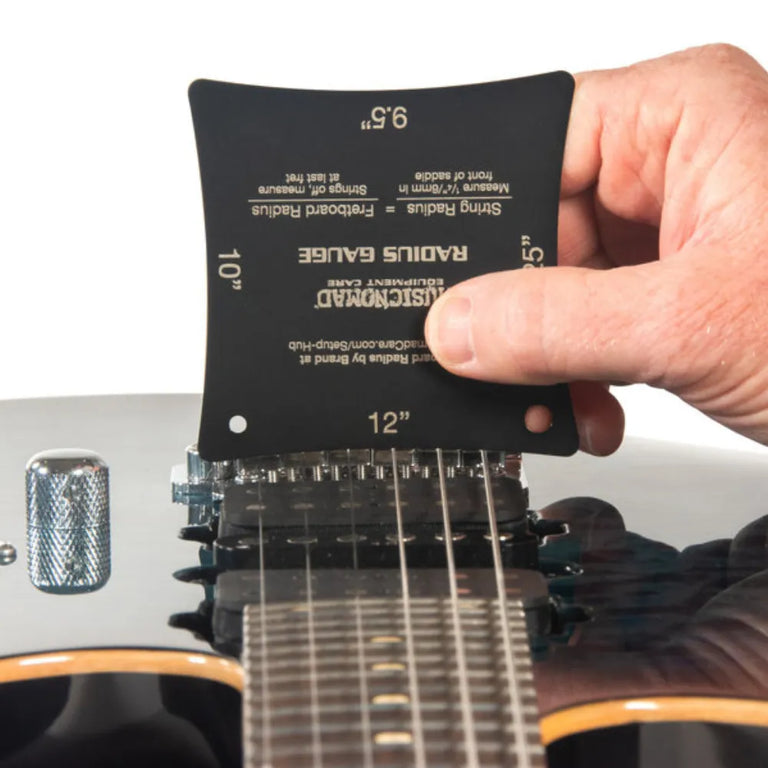 Music Nomad Precision Fretboard Radius Gauges, 2-Pack