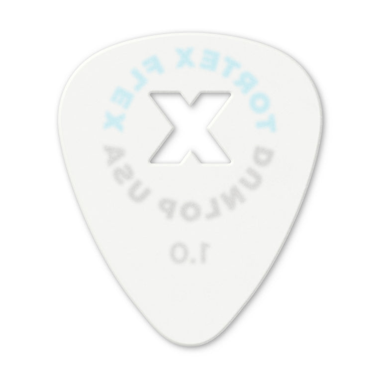 Jim Dunlop TORTEX FLEX X 1mm Guitar Plectrum, 12-Pack