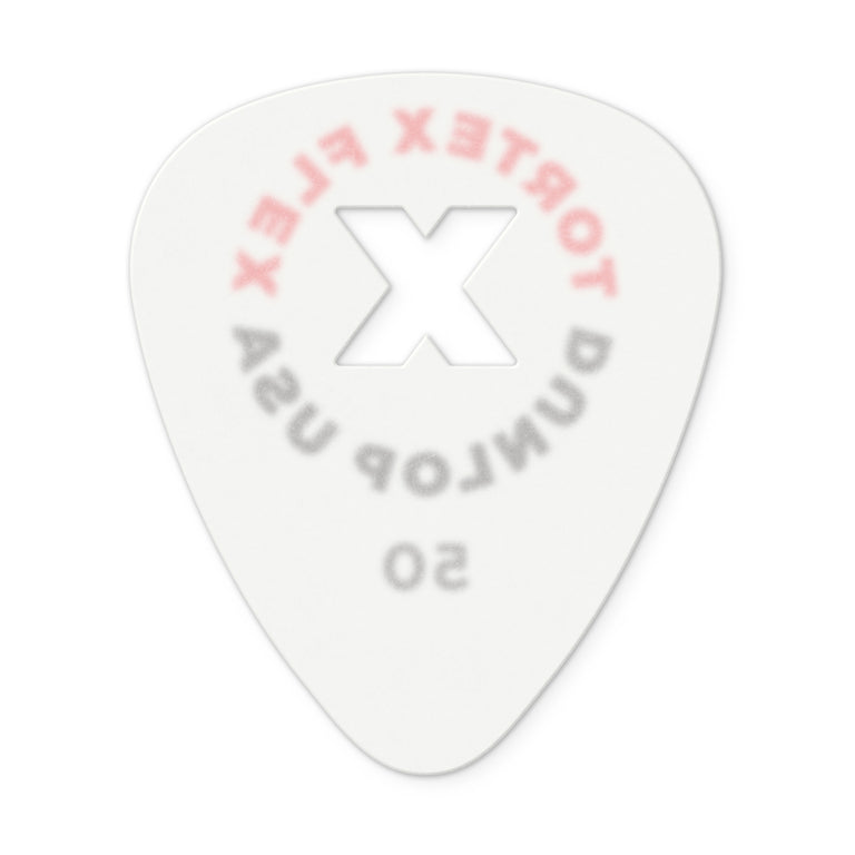 Jim Dunlop TORTEX FLEX X .50mm Guitar Plectrum, 12-Pack
