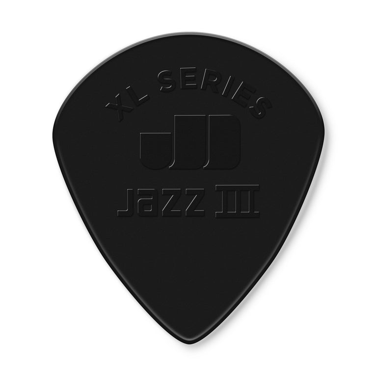 Jim Dunlop Black Stiffo Jazz III XL, 6-Pack