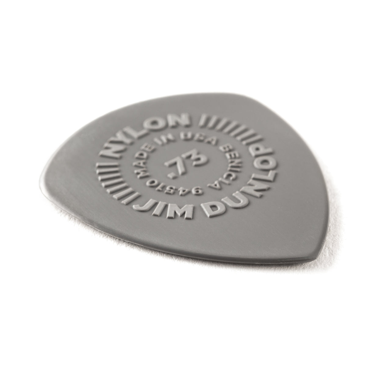 Jim Dunlop FLOW Nylon 0.73mm Guitar Plectrum, 12-Pack - Strings Direct