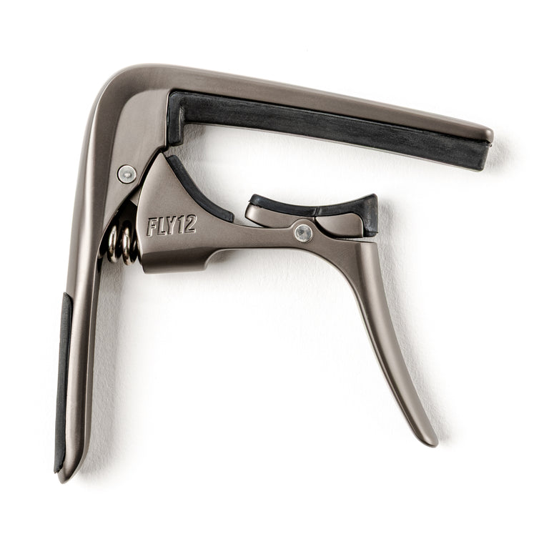Jim Dunlop Trigger FLY 12-String Guitar Capo, Gun Metal Grey