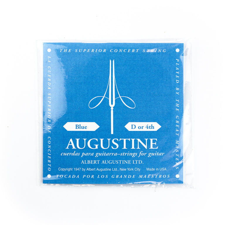 Augustine Classic/Blue Silver-Wound D-4th (.029