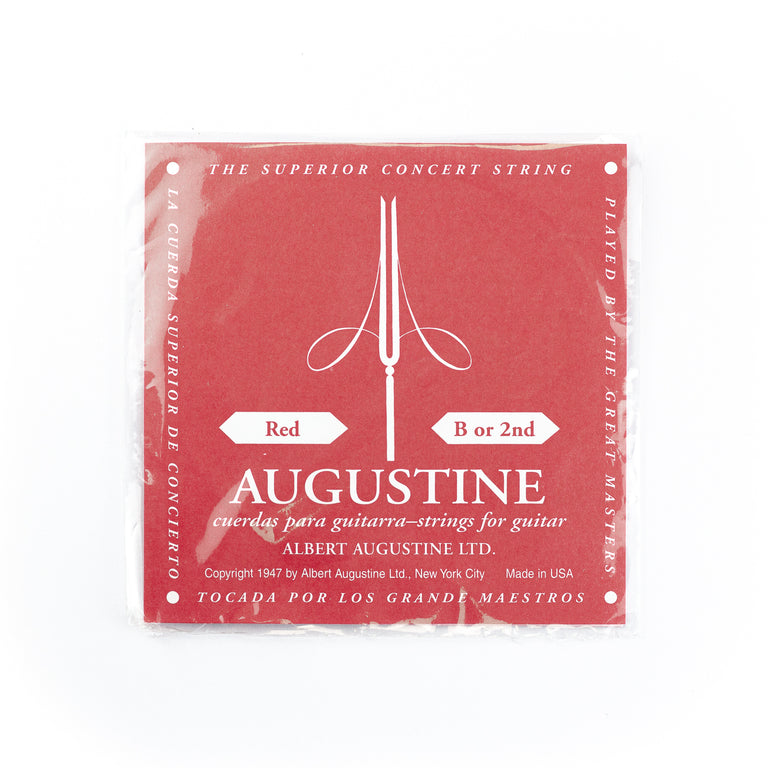 Augustine Classic/Red Clear Nylon B-2nd (.032