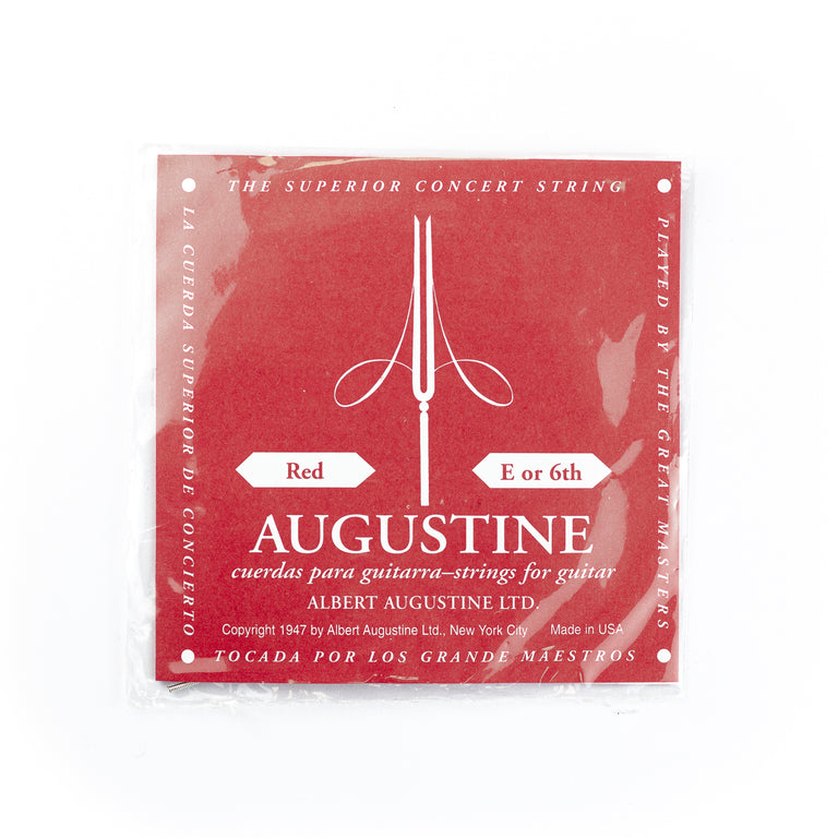 Augustine Classic/Red Silver-Wound E-6th (.0425