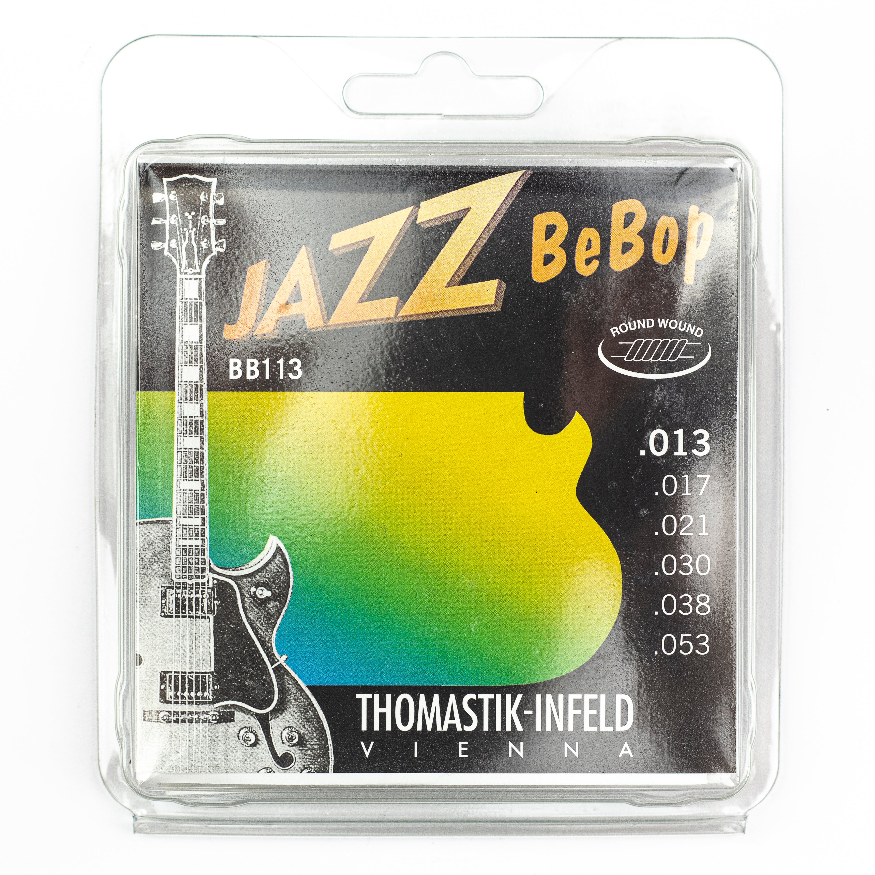 Thomastik-Infeld BB113 Jazz BeBop Nickel Roundwound 13-53 Electric Guitar Strings