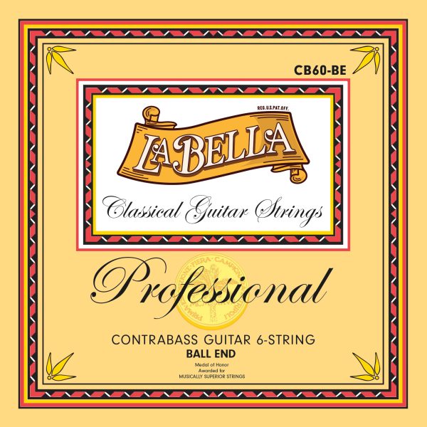 La Bella CB60 Classical 6-String Contra Bass Set