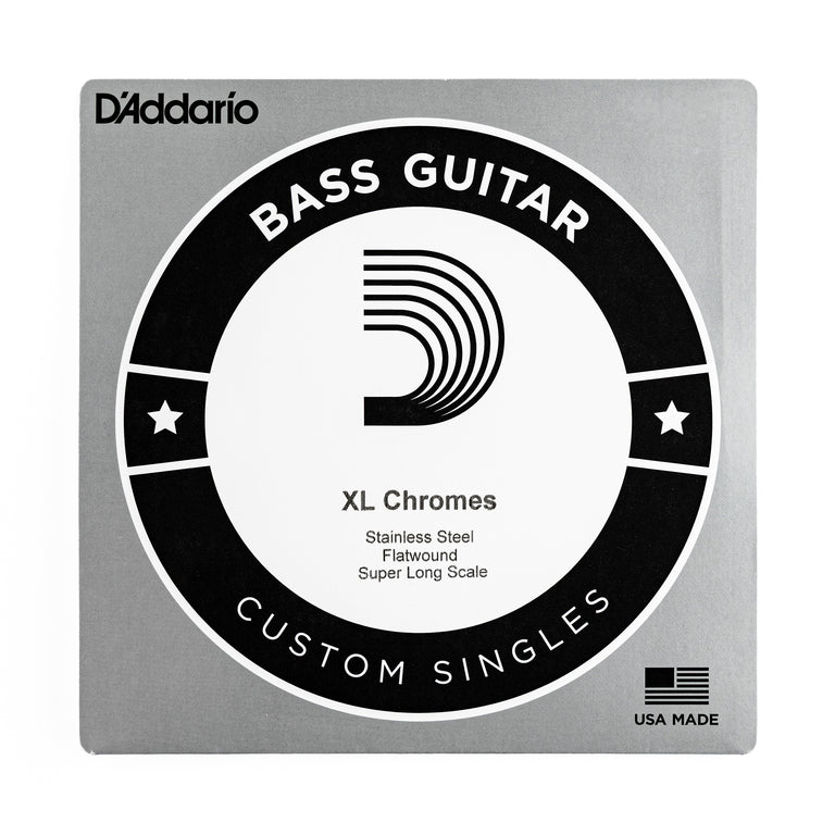 D'Addario CB100SL Chromes XL Flatwound 100 (.100