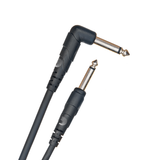 D'Addario Classic Series 20ft Guitar Cable, Straight-Angled