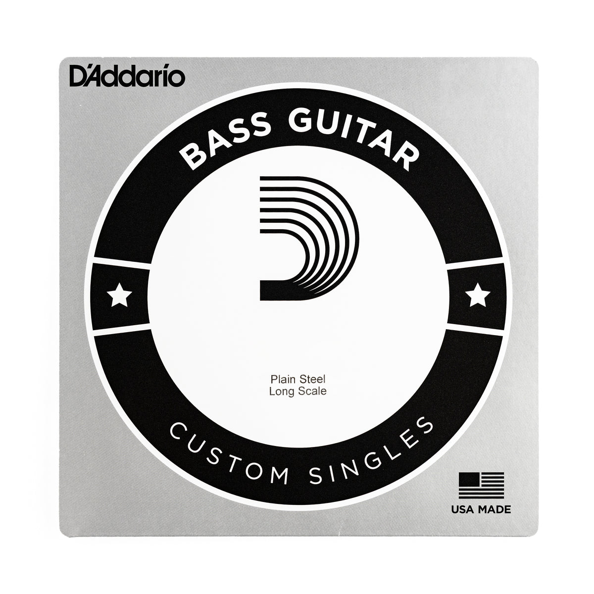 D'Addario XLB018 Plain Steel XL Bass Guitar Single String 18 (.018 ...