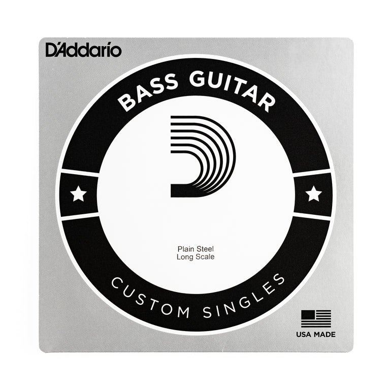 D'Addario XLB020p Plain Steel 20 (.020