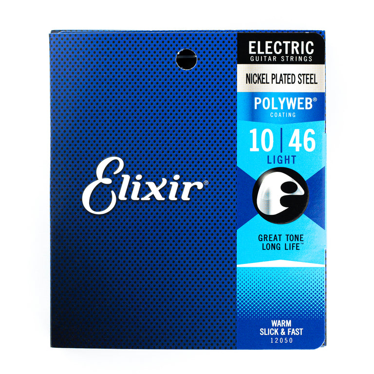 Elixir Polyweb Nickel Wound 10-46 Electric Guitar Strings [12050]