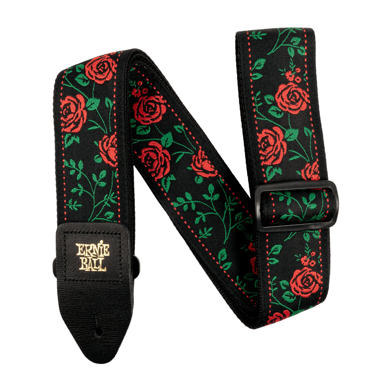 Ernie Ball Spanish Rose Jacquard Guitar Strap