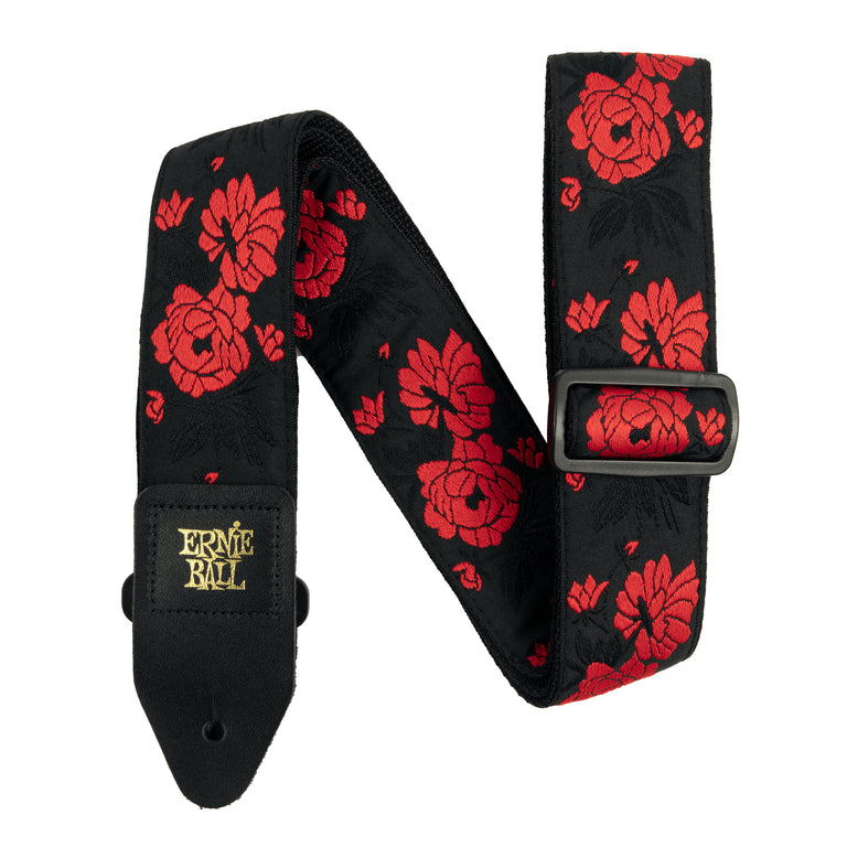 Ernie Ball Tango Rose Jacquard Guitar Strap