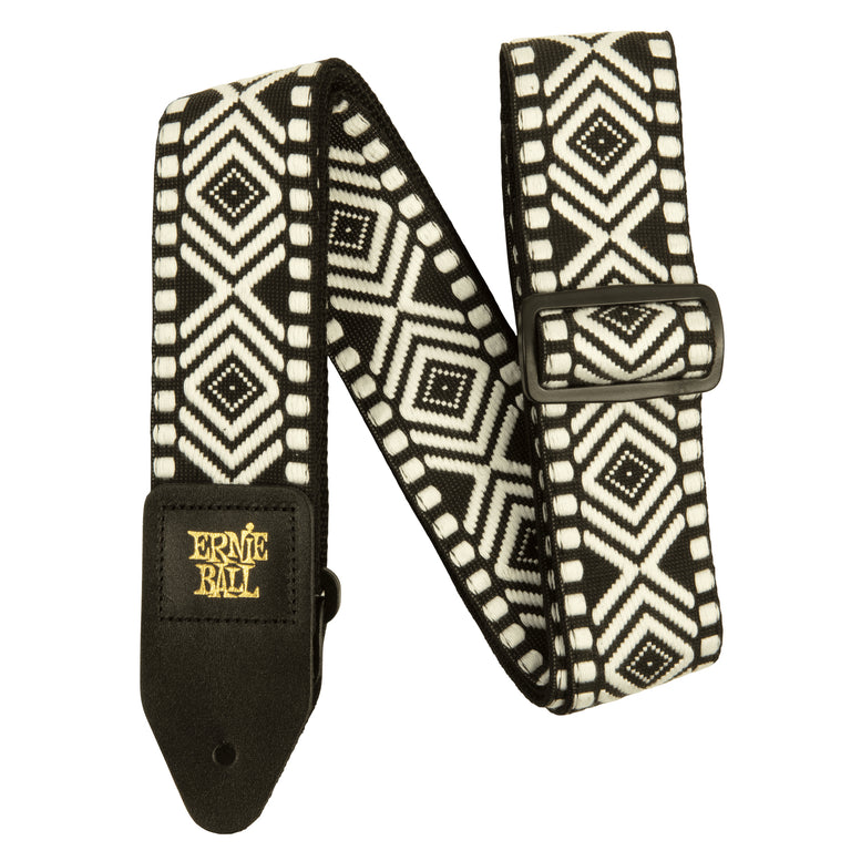 Ernie Ball White Savannah Jacquard Guitar Strap