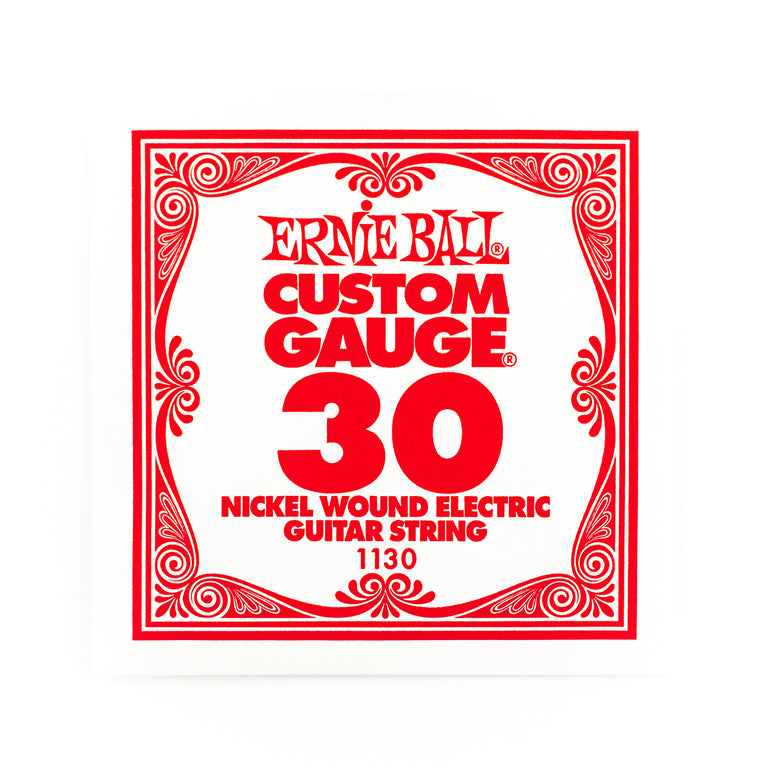 Ernie Ball Nickel Wound .030w Electric Guitar Single String