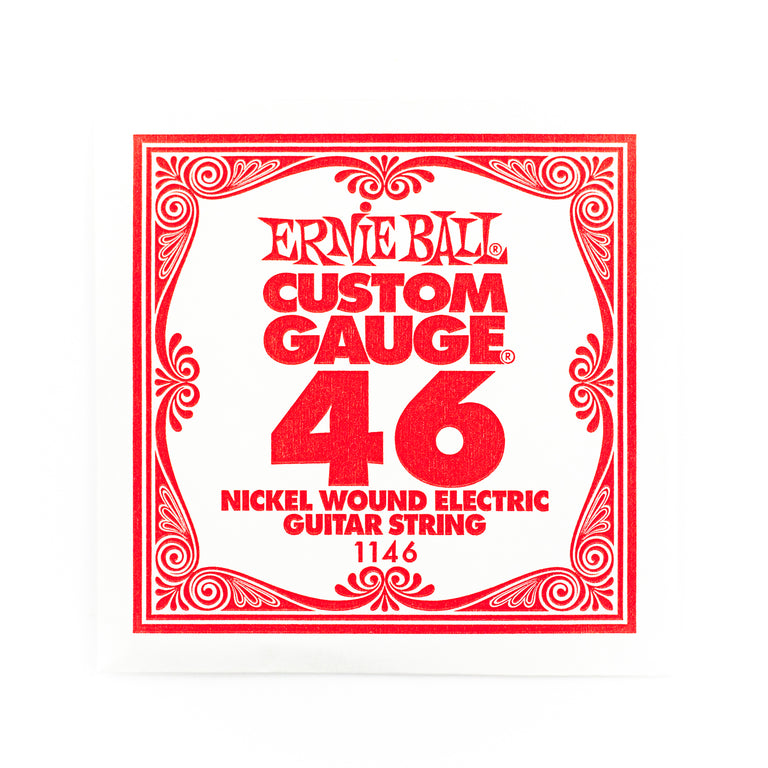 Ernie Ball Nickel Wound .046w Electric Guitar Single String