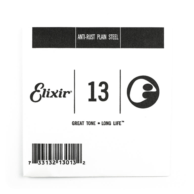 Elixir Anti-Rust Plain Steel 13 (.013