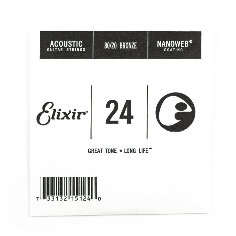 Elixir Nanoweb 80/20 Bronze 24 (.024