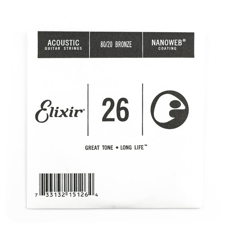 Elixir Nanoweb 80/20 Bronze 26 (.026