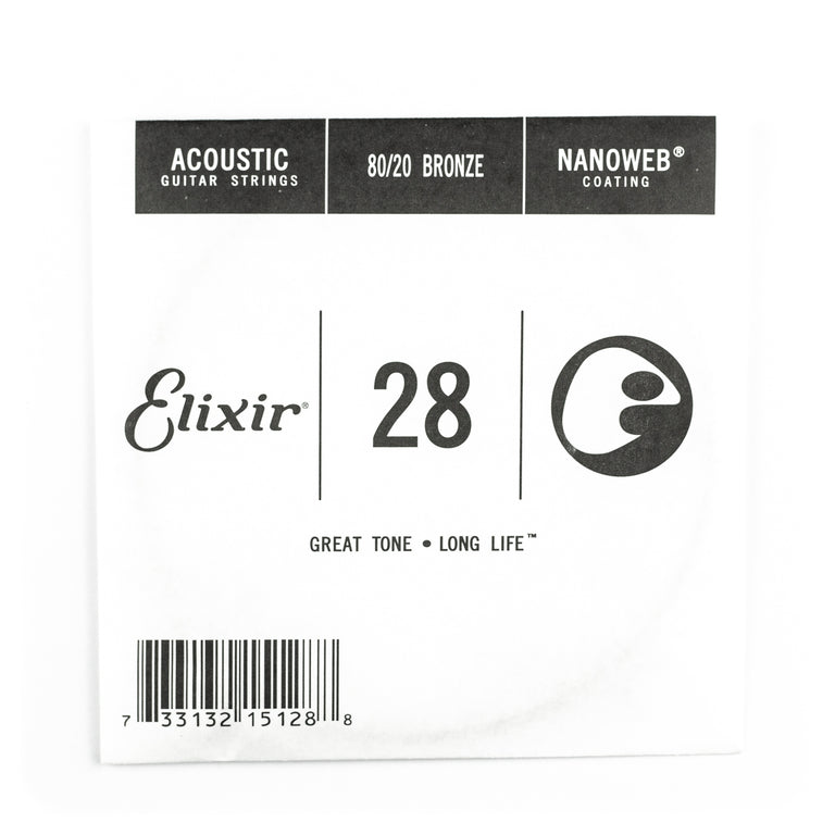 Elixir Nanoweb 80/20 Bronze 28 (.028